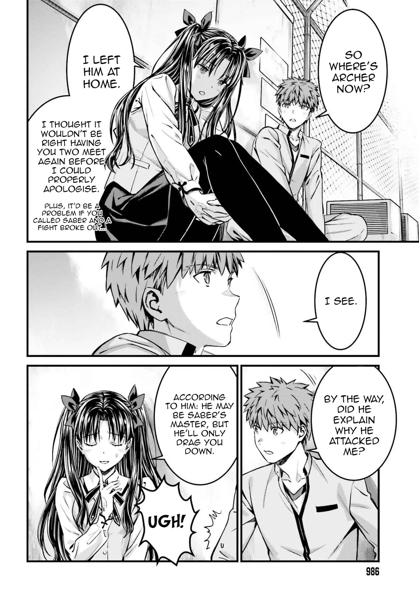 Fate/stay Night - Unlimited Blade Works Chapter 24 - page 20