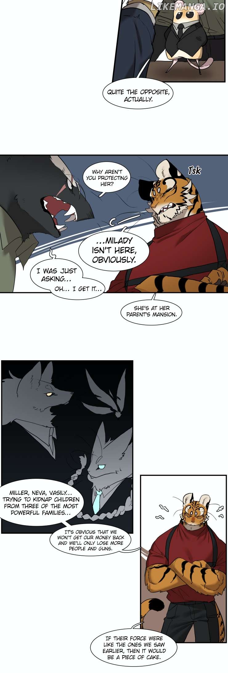 Miss Kitty and Her Bodyguards Chapter 240 - page 4
