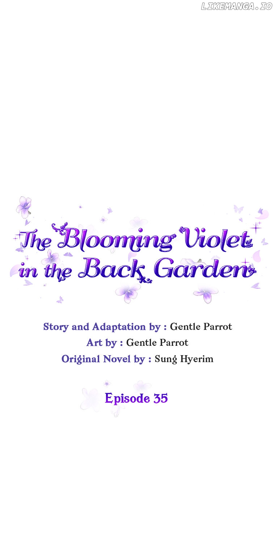 The Blooming Violet in the Back Garden Chapter 35 - page 8