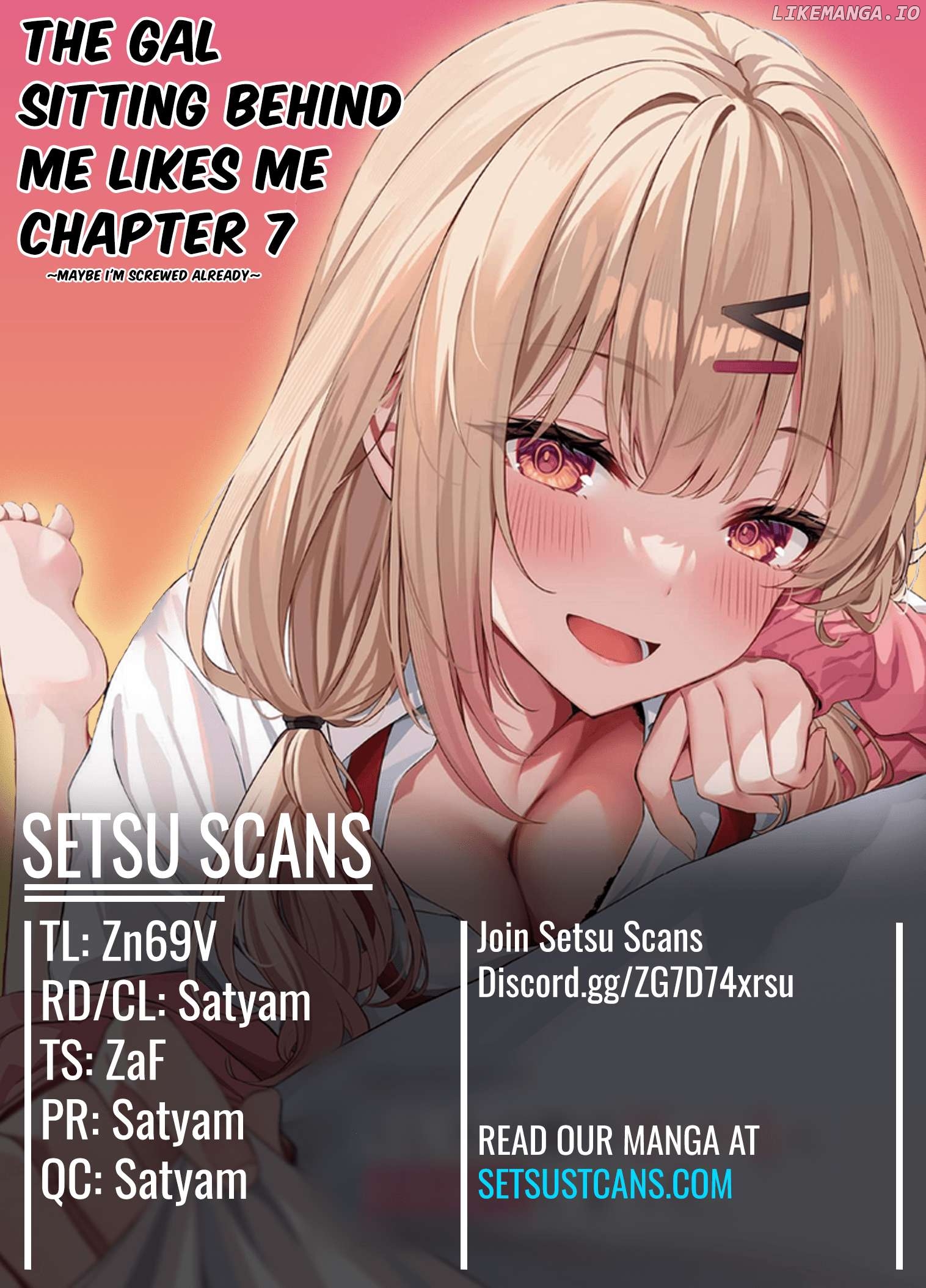 The Gal Sitting Behind Me Likes Me -Maybe I'm Screwed Already- Chapter 7 - page 1