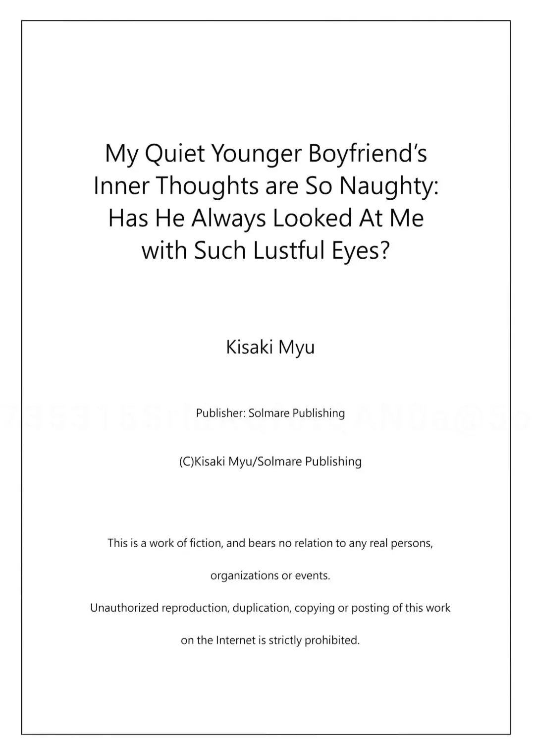 My Quiet Younger Boyfriend's Inner Thoughts are So Naughty: Has He Always Looked at Me With Such Lustful Eyes? Chapter 2 - page 28
