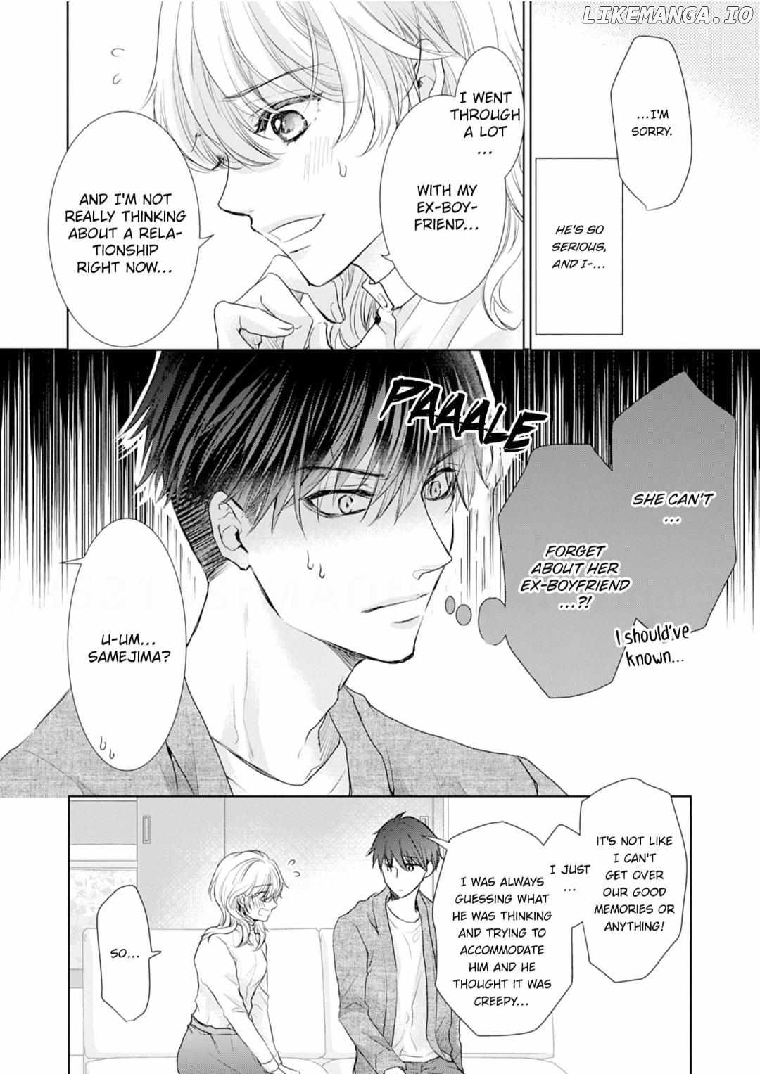 My Quiet Younger Boyfriend's Inner Thoughts are So Naughty: Has He Always Looked at Me With Such Lustful Eyes? Chapter 3 - page 9