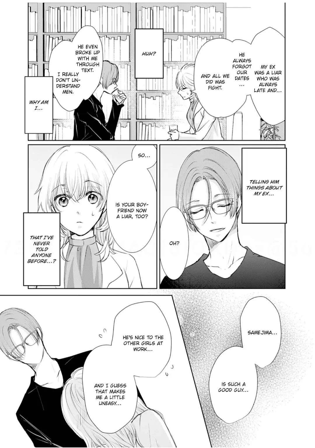 My Quiet Younger Boyfriend's Inner Thoughts are So Naughty: Has He Always Looked at Me With Such Lustful Eyes? Chapter 4 - page 10