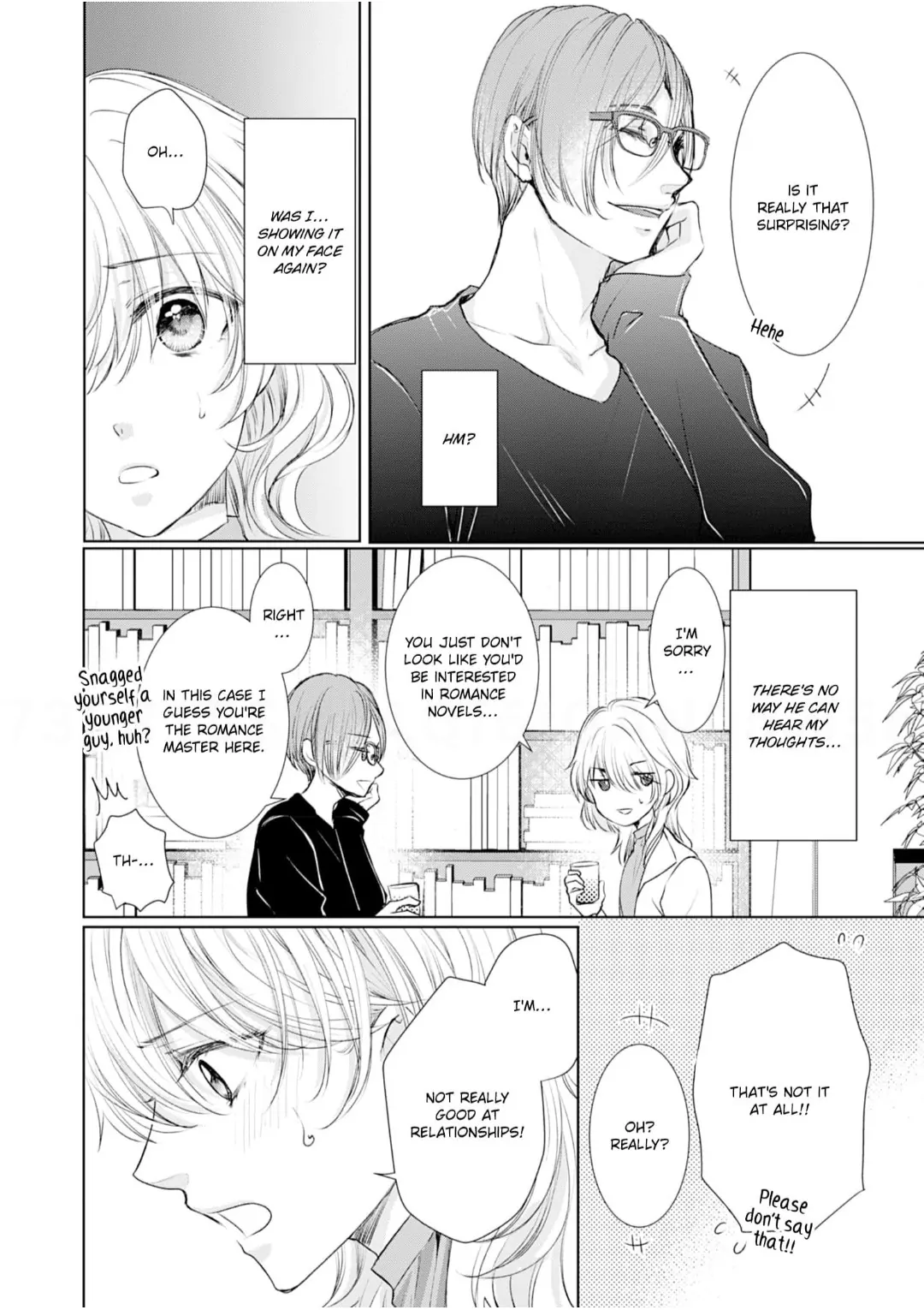 My Quiet Younger Boyfriend's Inner Thoughts are So Naughty: Has He Always Looked at Me With Such Lustful Eyes? Chapter 4 - page 9