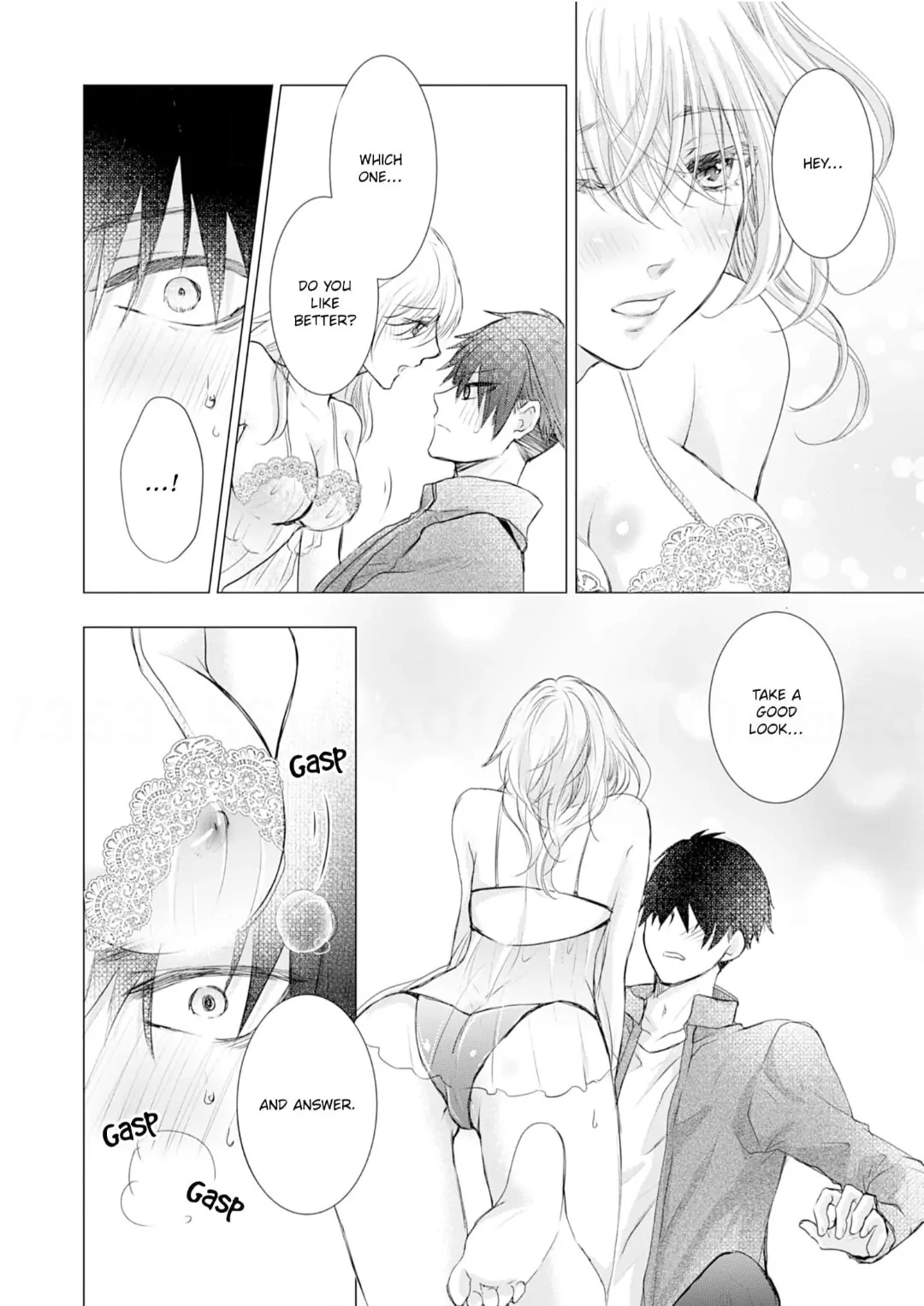 My Quiet Younger Boyfriend's Inner Thoughts are So Naughty: Has He Always Looked at Me With Such Lustful Eyes? Chapter 6 - page 23