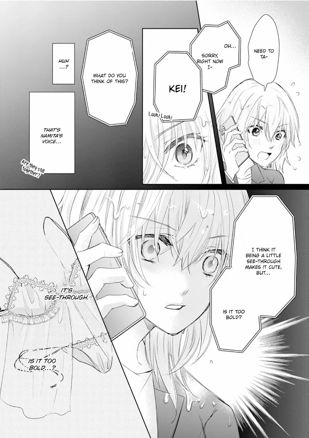 My Quiet Younger Boyfriend's Inner Thoughts are So Naughty: Has He Always Looked at Me With Such Lustful Eyes? Chapter 7 - page 29