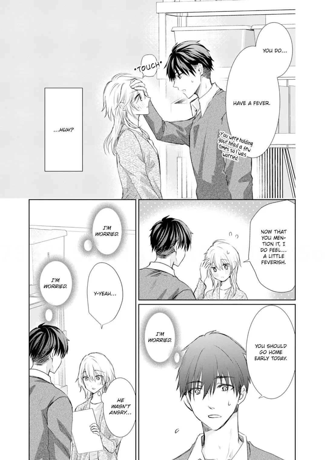 My Quiet Younger Boyfriend's Inner Thoughts are So Naughty: Has He Always Looked at Me With Such Lustful Eyes? Chapter 8 - page 10
