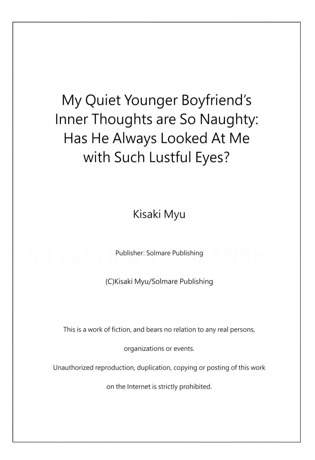 My Quiet Younger Boyfriend's Inner Thoughts are So Naughty: Has He Always Looked at Me With Such Lustful Eyes? Chapter 9 - page 27