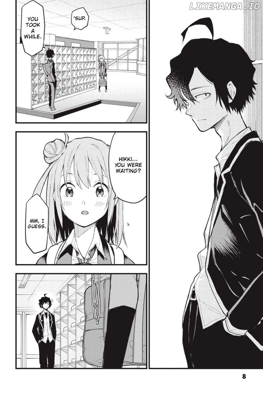 Yahari Ore no Seishun Rabukome wa Machigatte Iru. @ Comic Chapter 110 - page 9