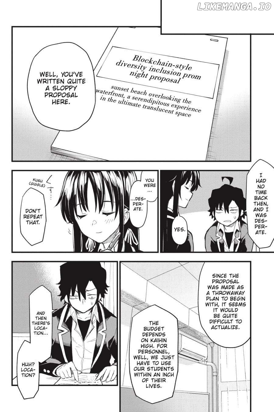 Yahari Ore no Seishun Rabukome wa Machigatte Iru. @ Comic Chapter 113 - page 7