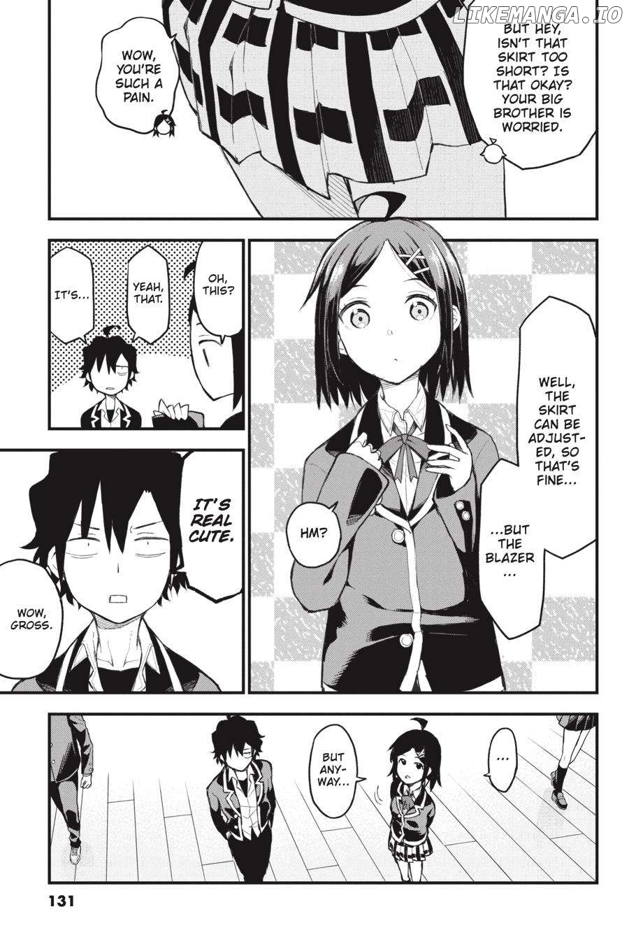 Yahari Ore no Seishun Rabukome wa Machigatte Iru. @ Comic Chapter 114 - page 3