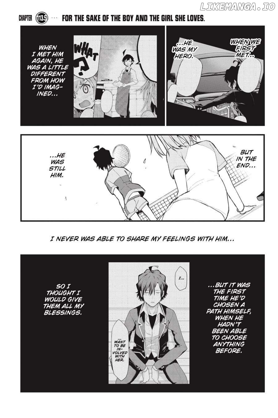 Yahari Ore no Seishun Rabukome wa Machigatte Iru. @ Comic Chapter 114 - page 33
