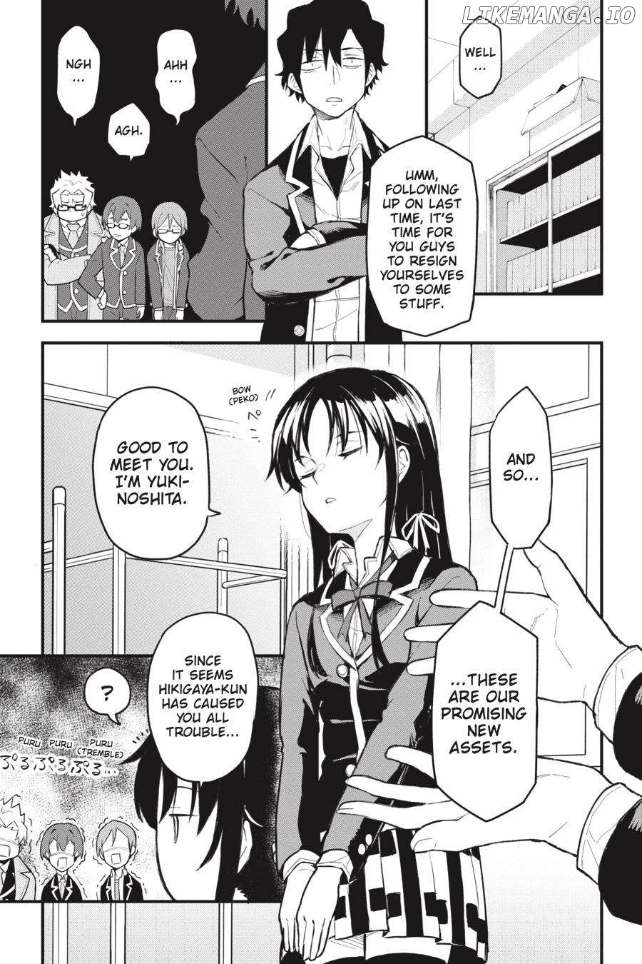 Yahari Ore no Seishun Rabukome wa Machigatte Iru. @ Comic Chapter 114 - page 7