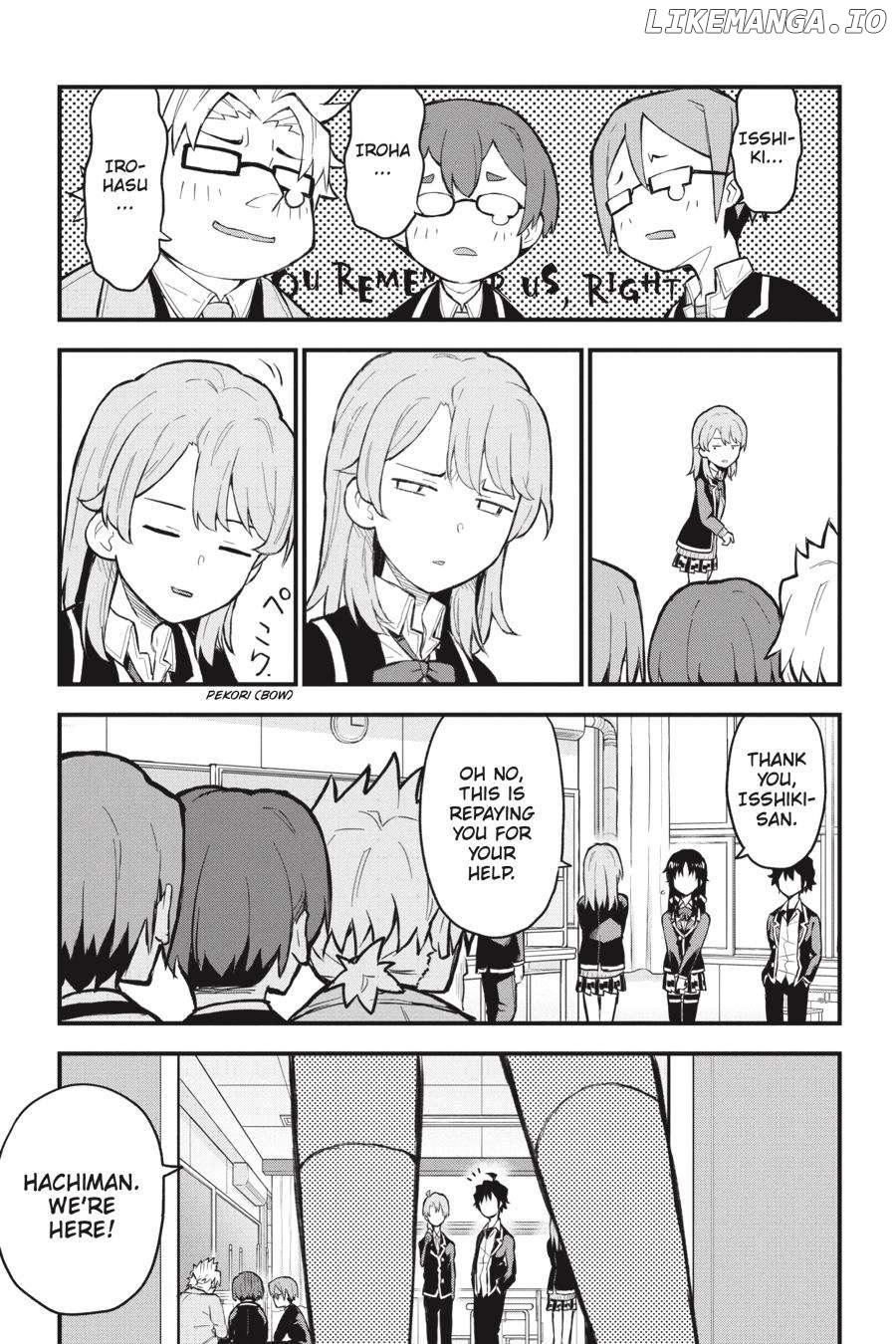Yahari Ore no Seishun Rabukome wa Machigatte Iru. @ Comic Chapter 114 - page 9
