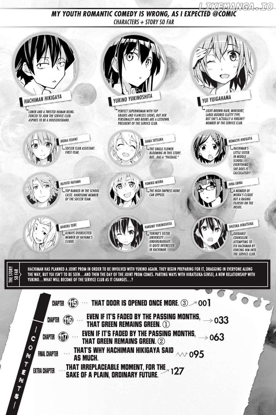 Yahari Ore no Seishun Rabukome wa Machigatte Iru. @ Comic Chapter 115 - page 6