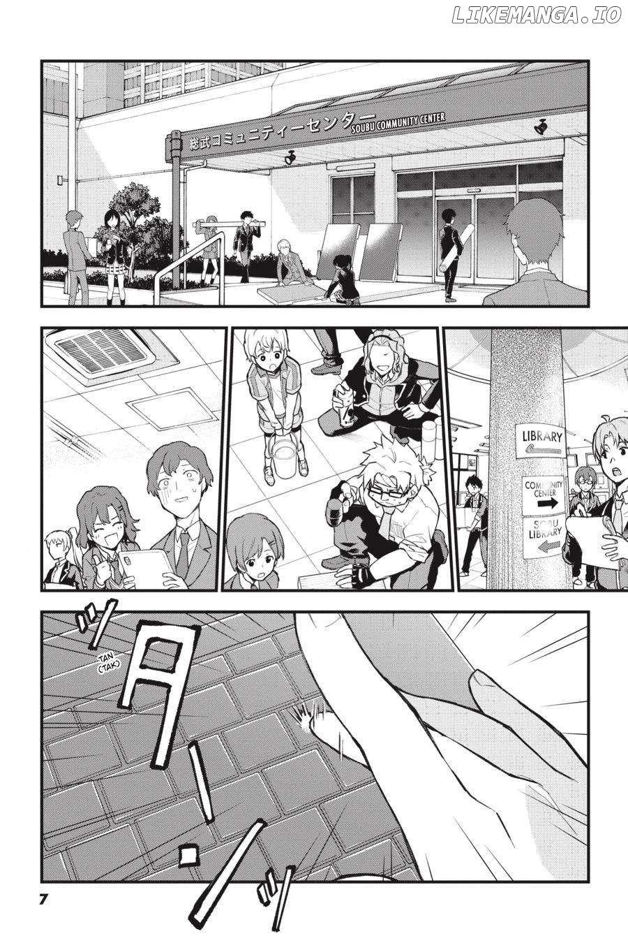 Yahari Ore no Seishun Rabukome wa Machigatte Iru. @ Comic Chapter 115 - page 8