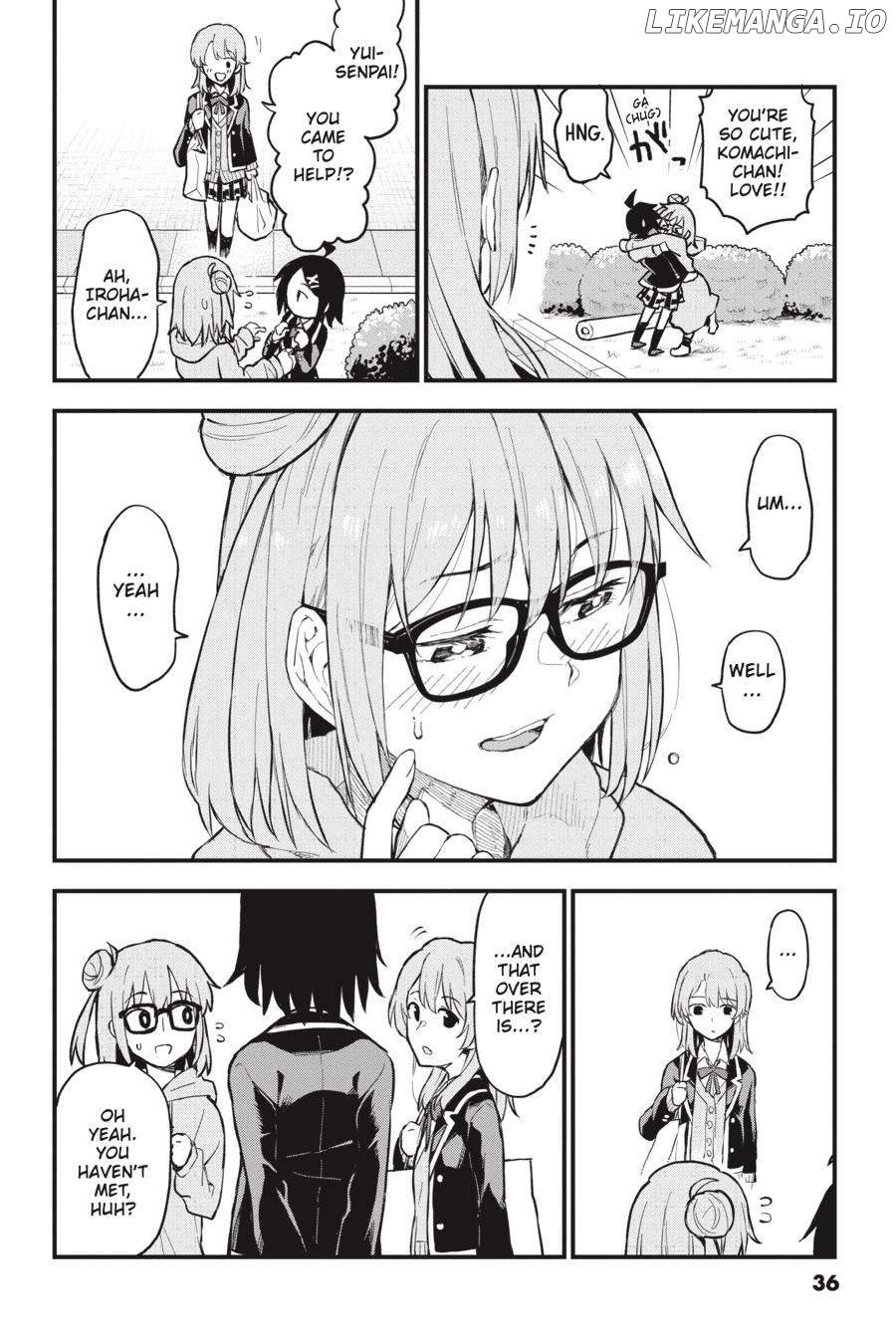 Yahari Ore no Seishun Rabukome wa Machigatte Iru. @ Comic Chapter 116 - page 4