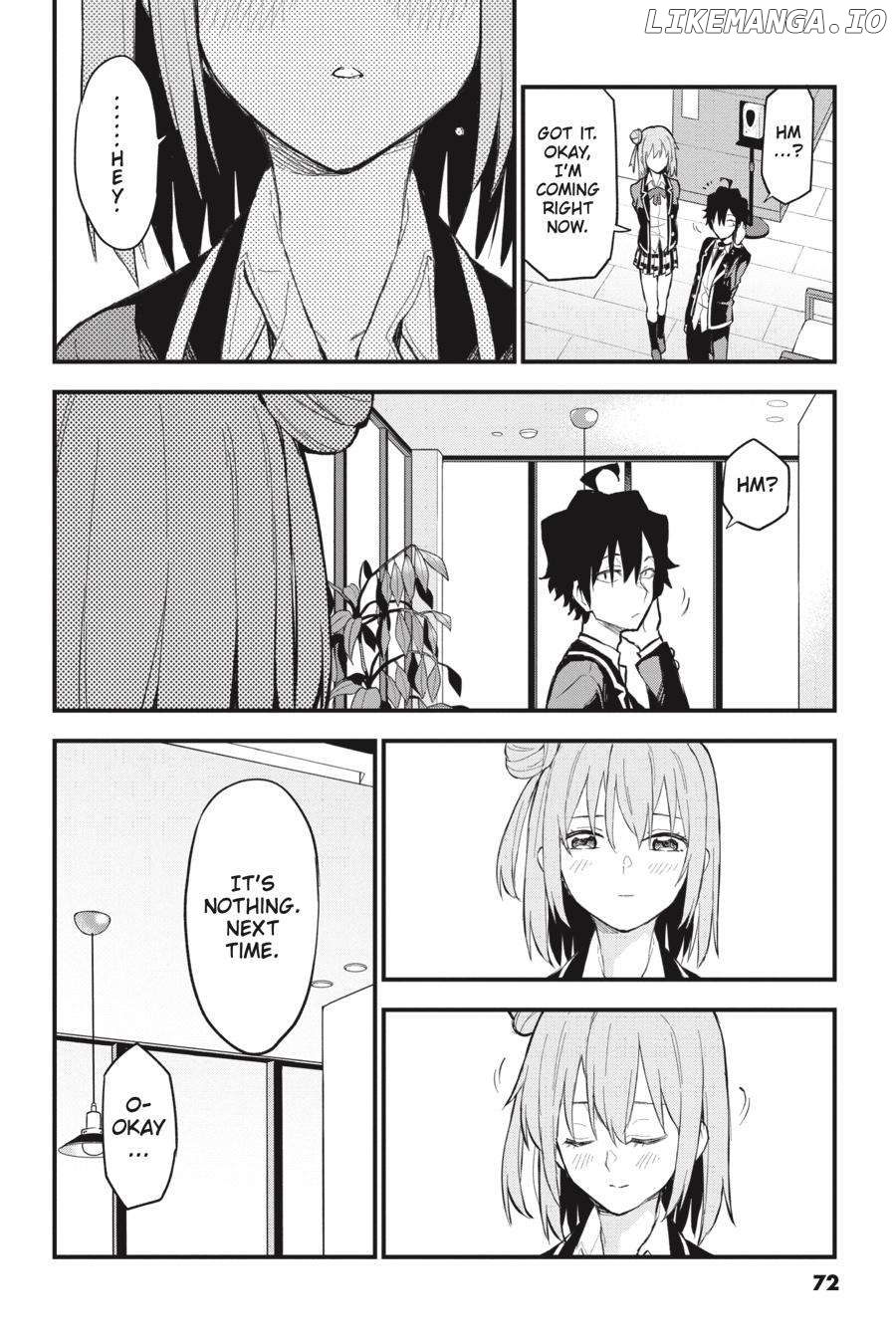 Yahari Ore no Seishun Rabukome wa Machigatte Iru. @ Comic Chapter 117 - page 9