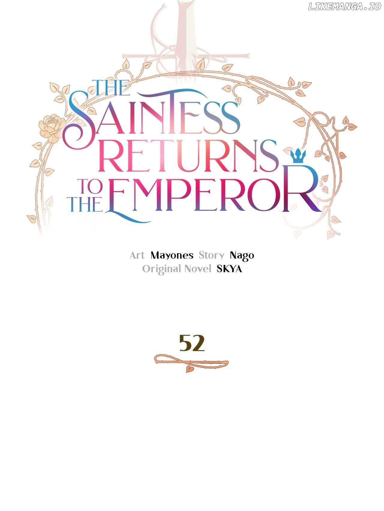 The Saintess Returns to the Emperor Chapter 52 - page 8