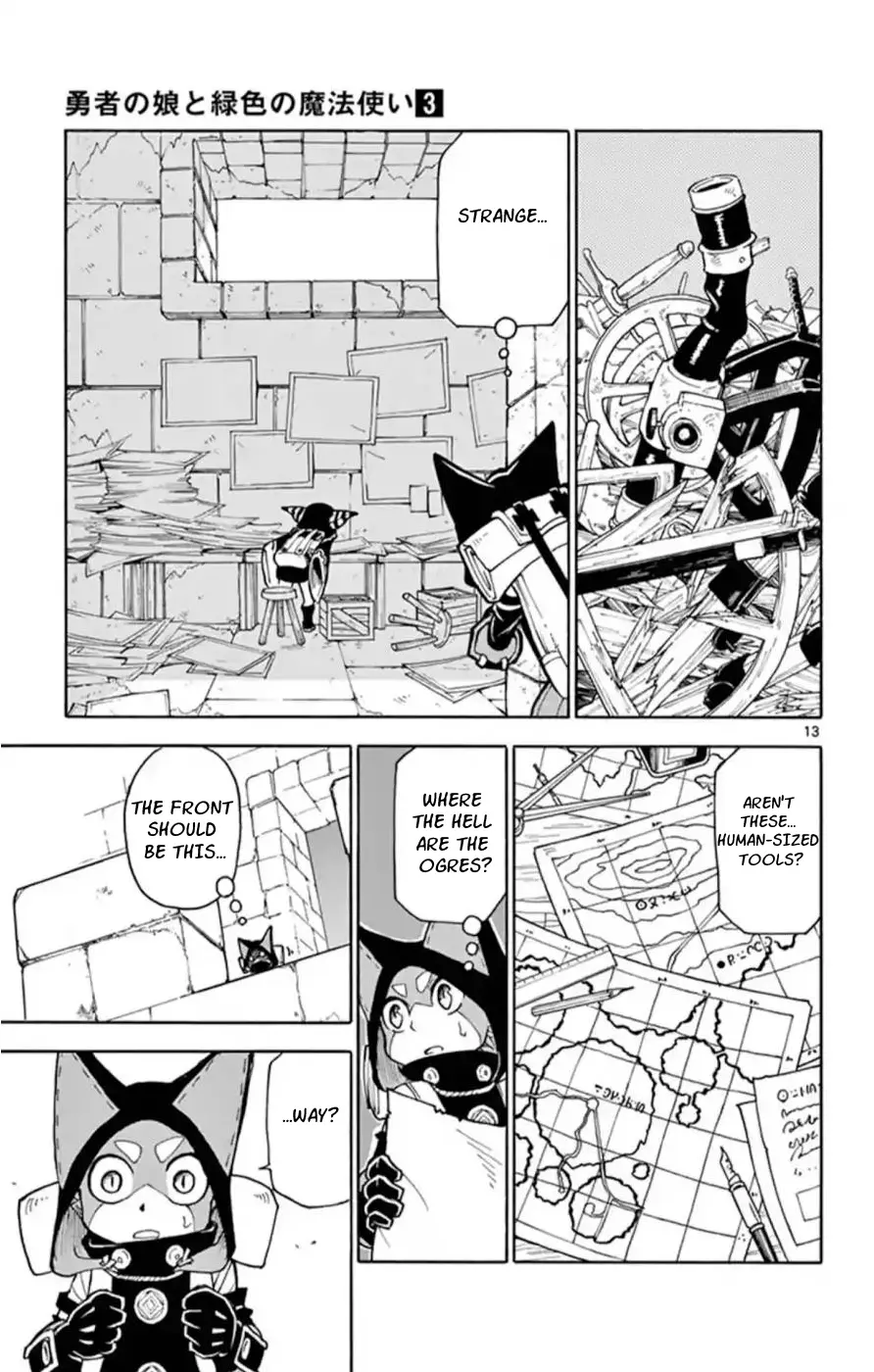 The Hero Girl And The Green Magician Chapter 12 - page 13