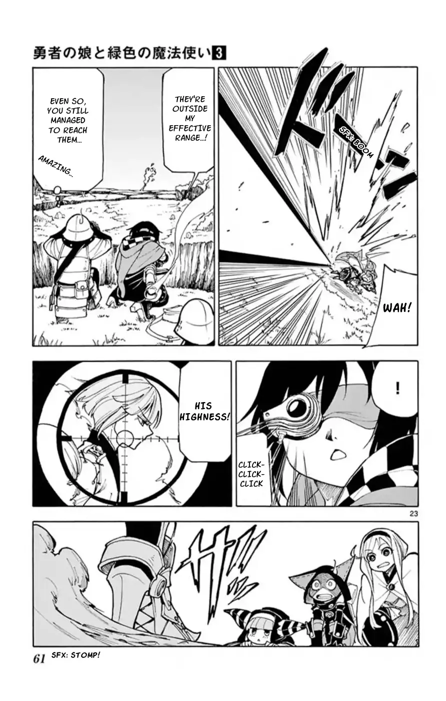 The Hero Girl And The Green Magician Chapter 12 - page 23