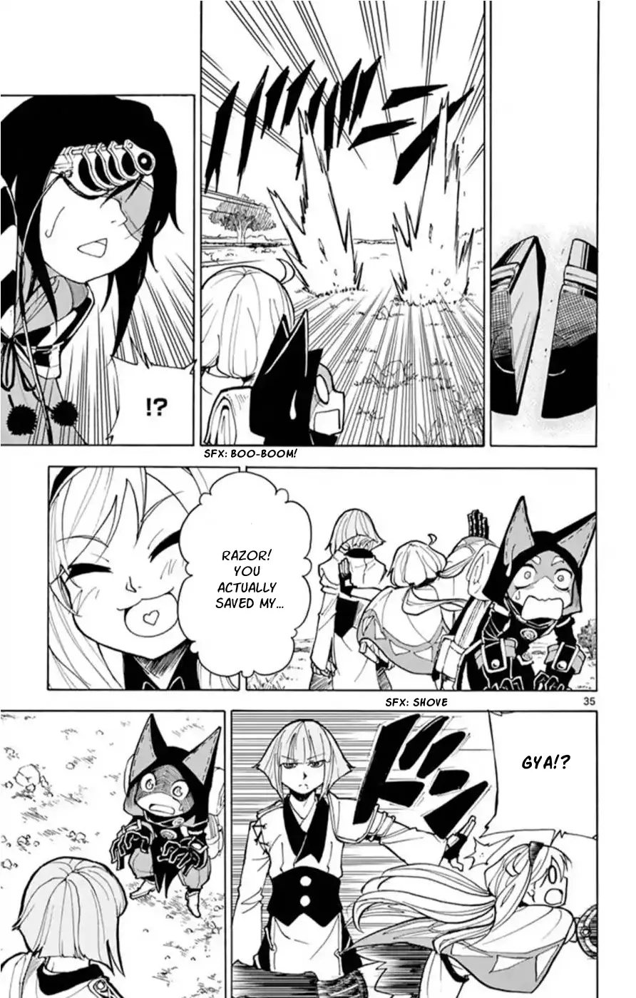 The Hero Girl And The Green Magician Chapter 12 - page 35