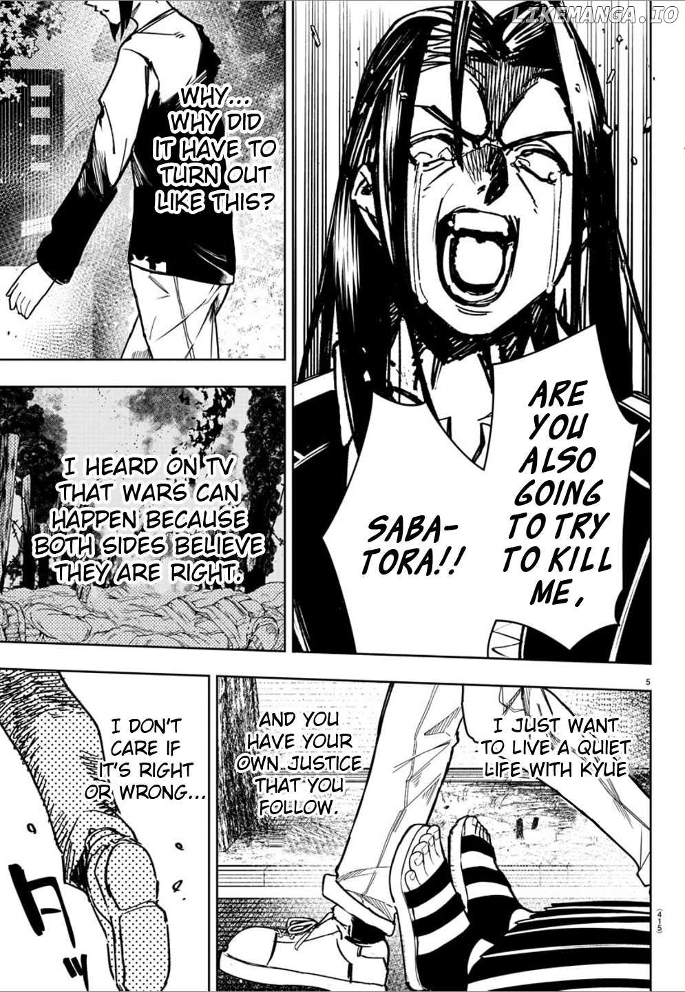 Haiiro No Onmyouji Chapter 37 - page 5
