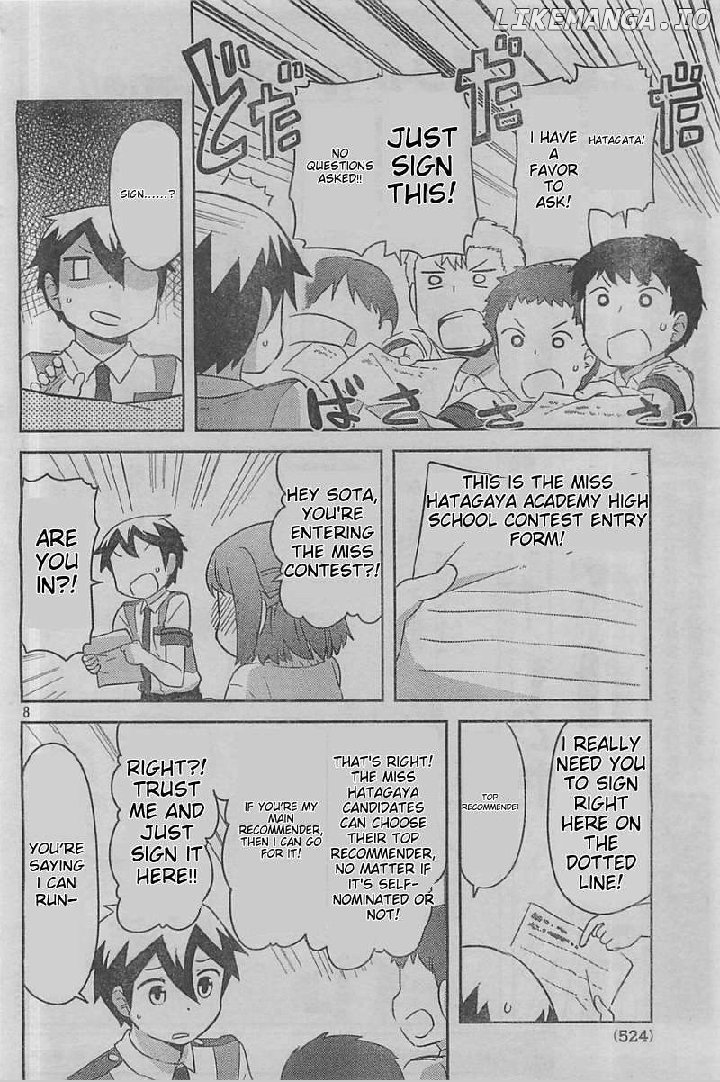 Kanojo ga Flag o Oraretara Chapter 24 - page 8