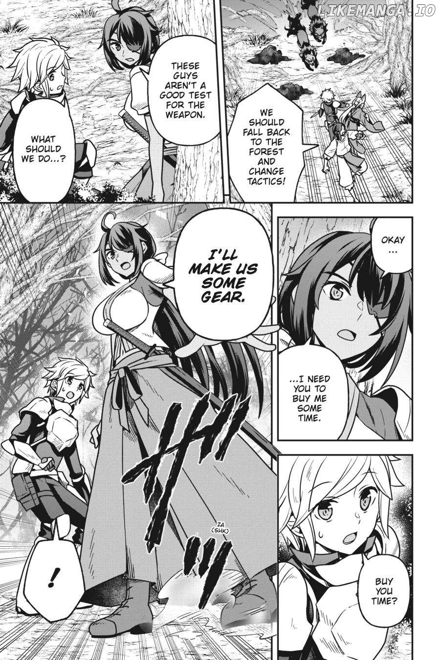 Is It Wrong to Try to Pick Up Girls in a Dungeon - Memoria Freese Chapter 9 - page 22