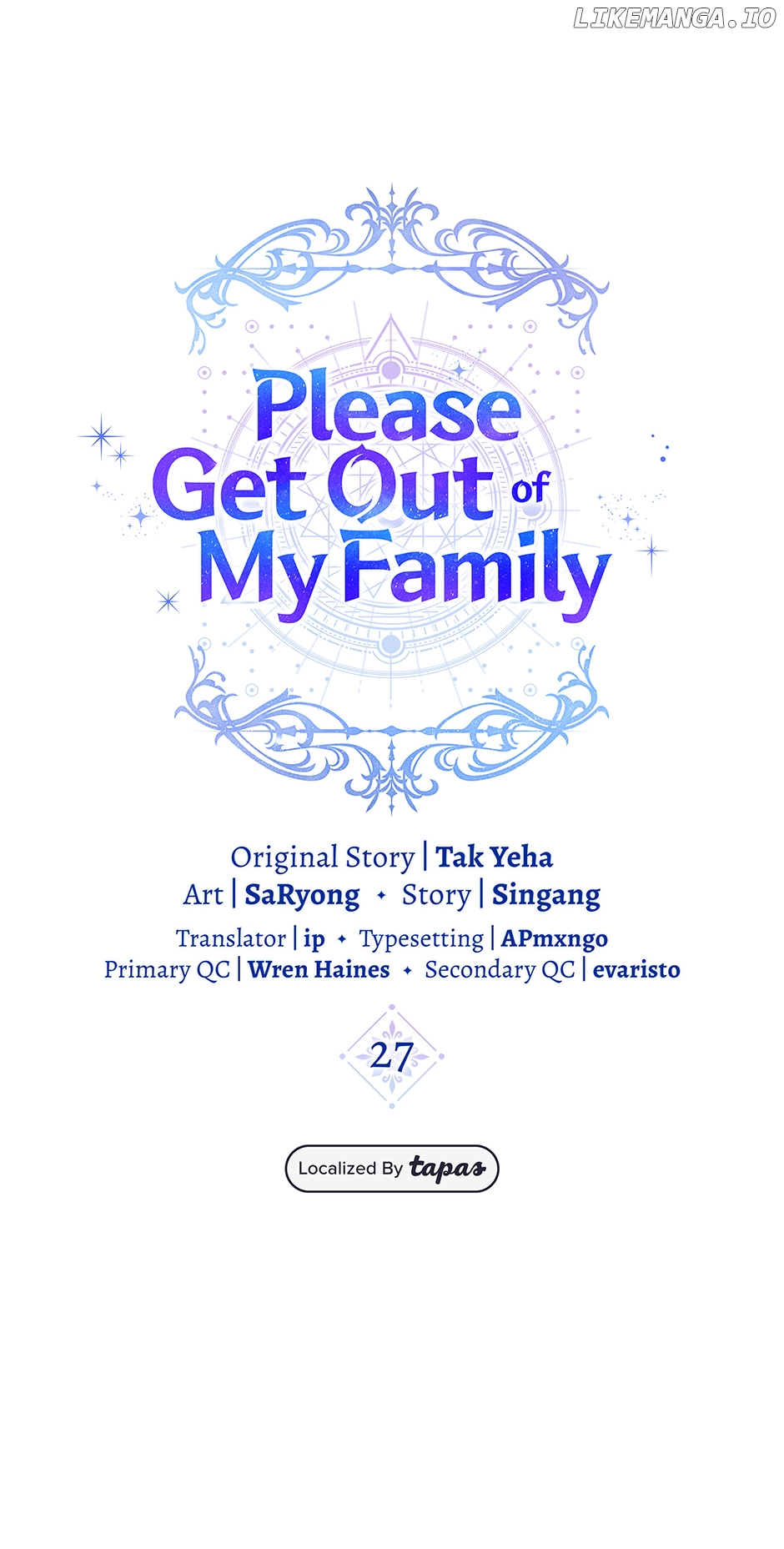 Please Get Out of My Household Chapter 27 - page 7
