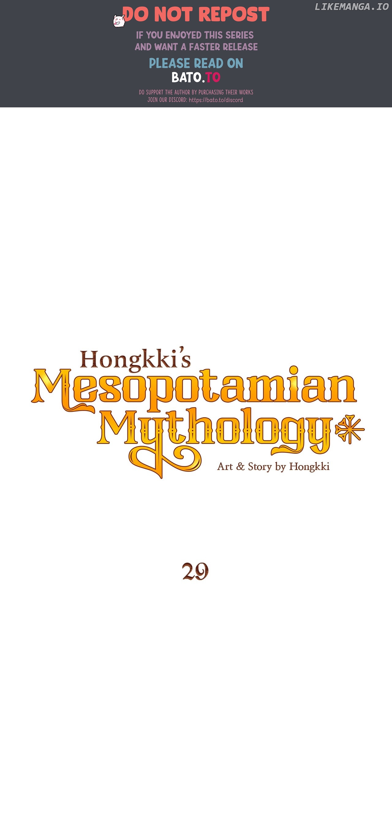 Mesopotamian Mythology of Hongkki Chapter 29 - page 1