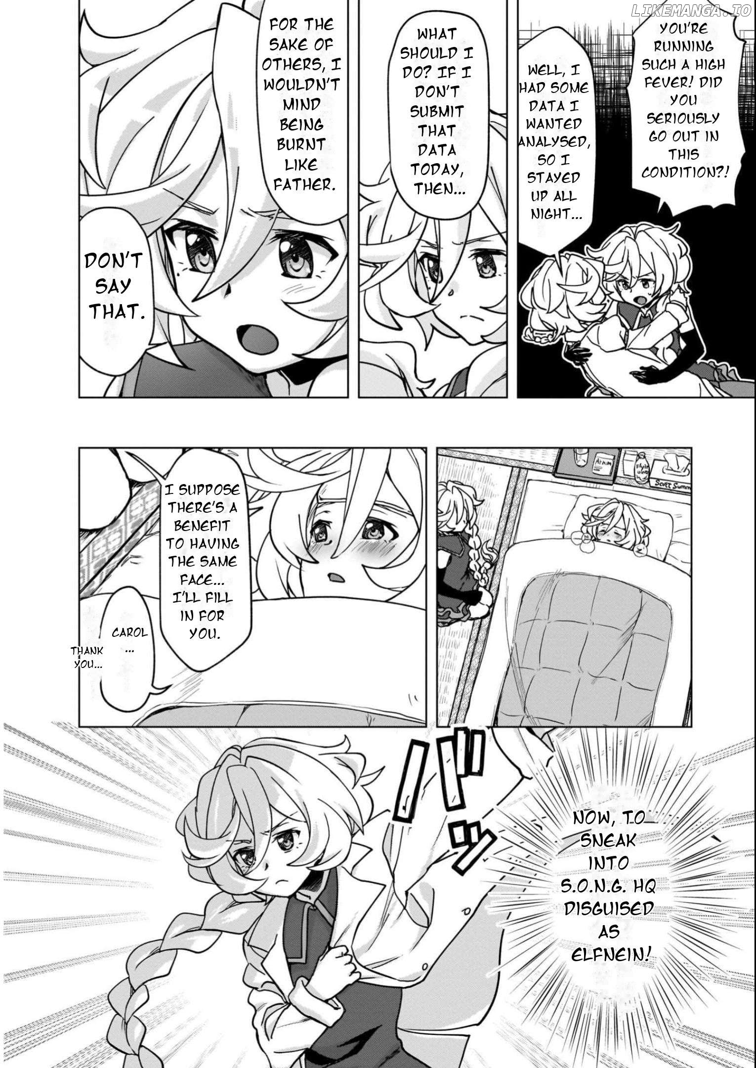 Senki Kanshoku Symphogear ~Shirabemeshi~ Chapter 16 - page 9
