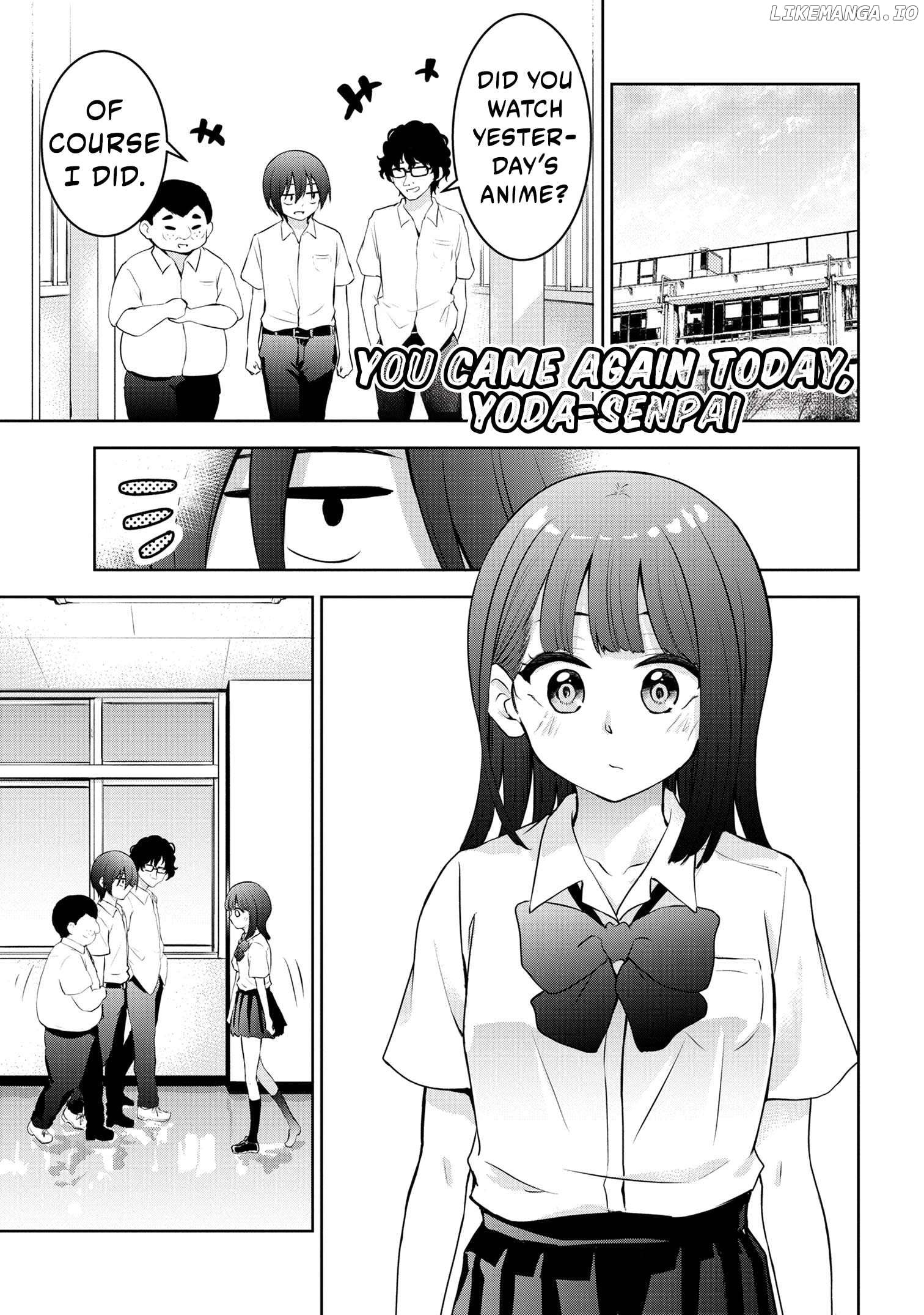 You came again today, Yoda-senpai? Chapter 18 - page 2