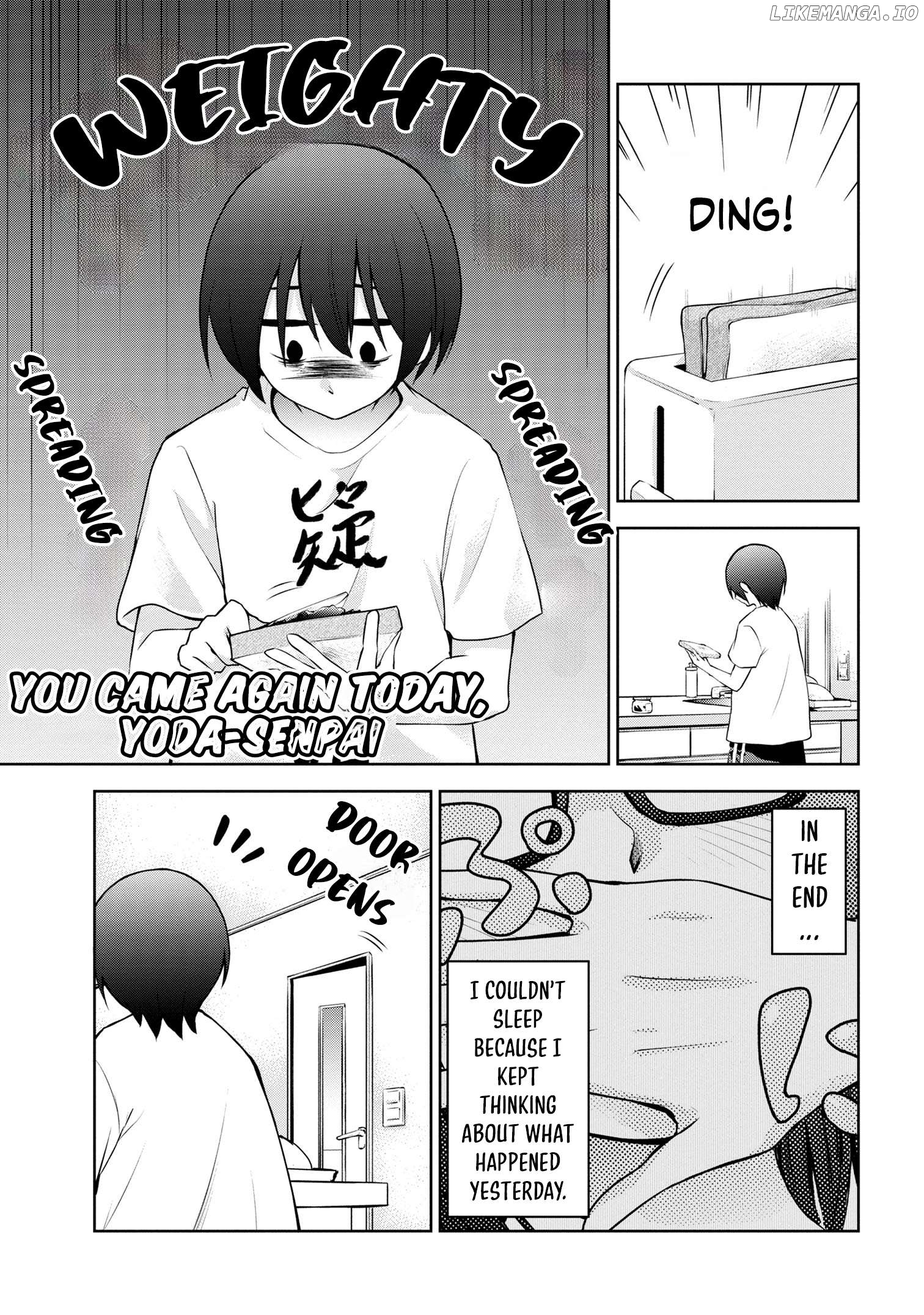 You came again today, Yoda-senpai? Chapter 24 - page 2