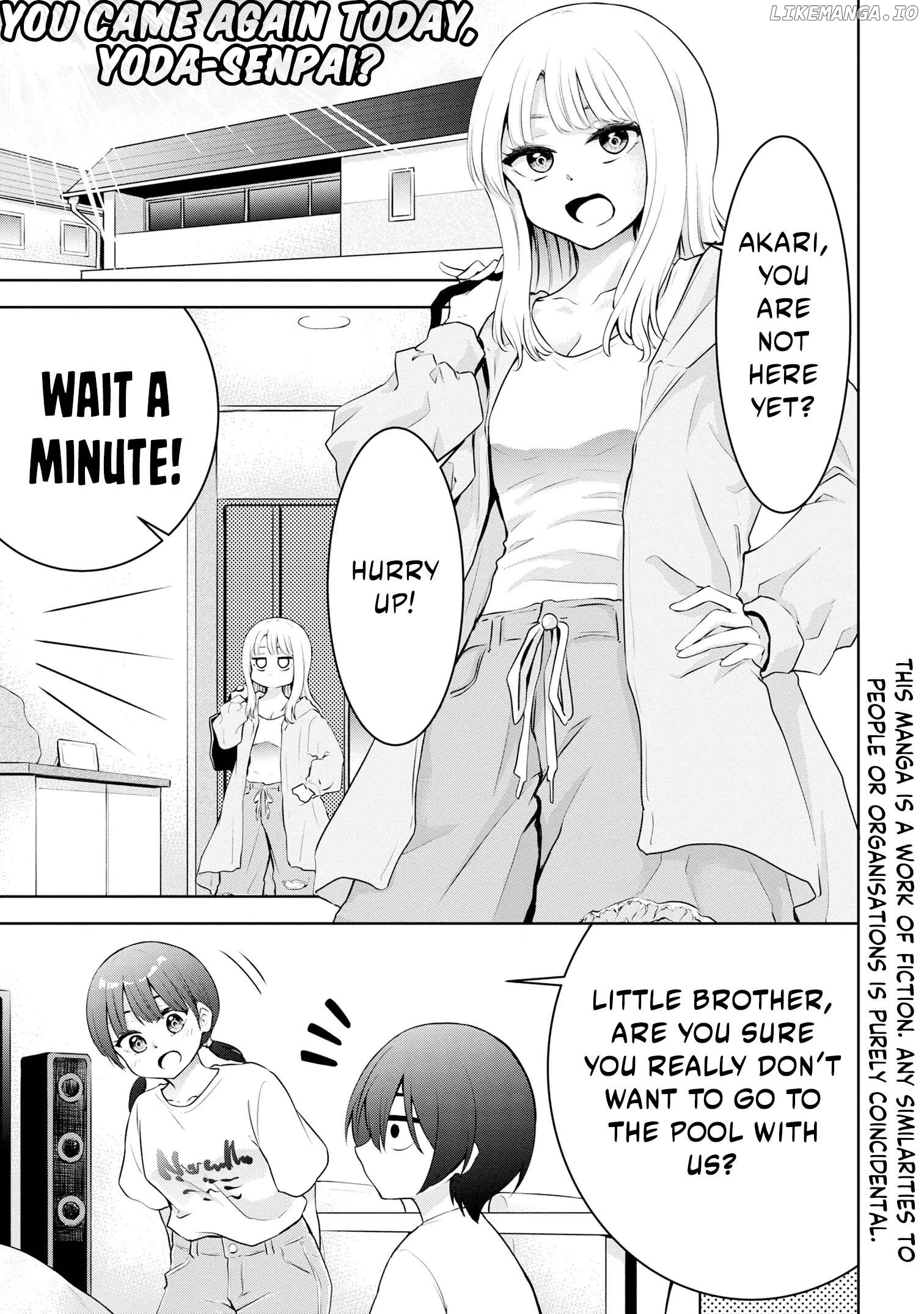 You came again today, Yoda-senpai? Chapter 27 - page 2
