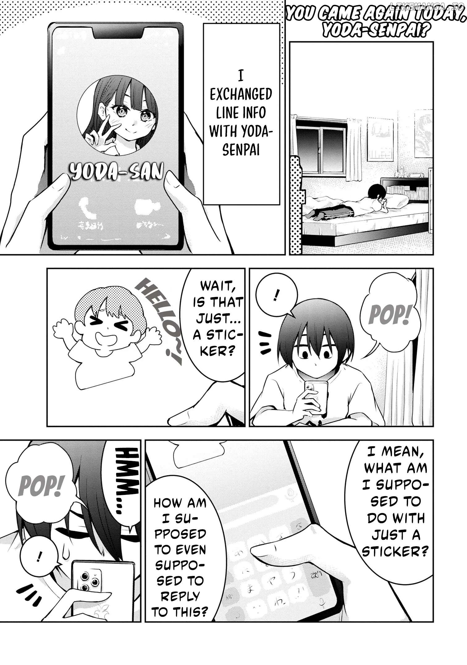 You came again today, Yoda-senpai? Chapter 30 - page 2