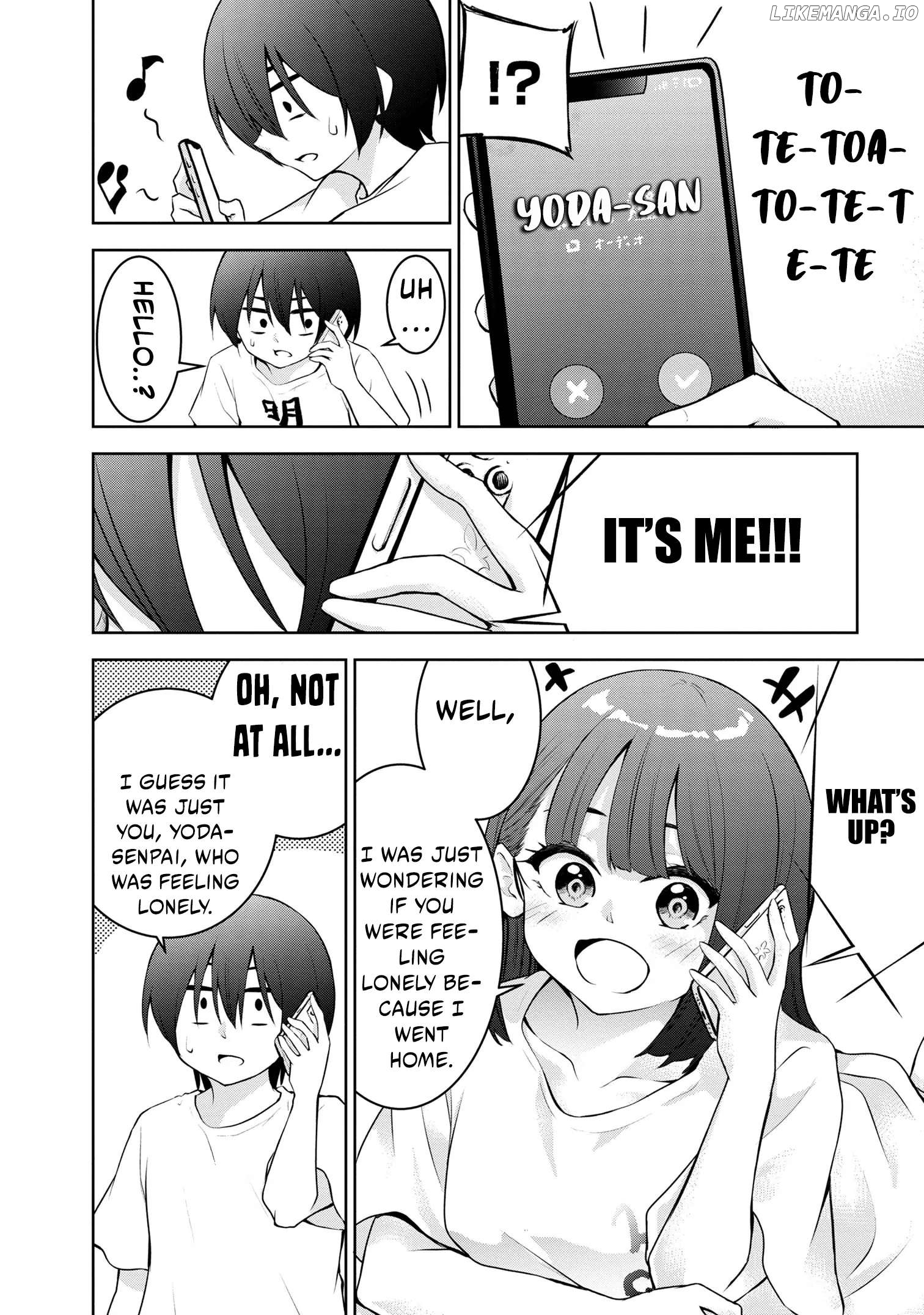 You came again today, Yoda-senpai? Chapter 30 - page 4