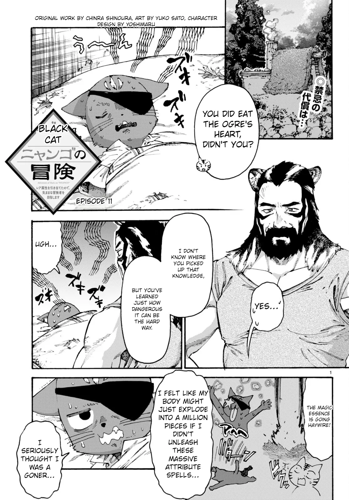 The Adventures of Black Cat "Nyango": Since I got a rare attribute, I aim to be a carefree adventurer. Chapter 11 - page 2