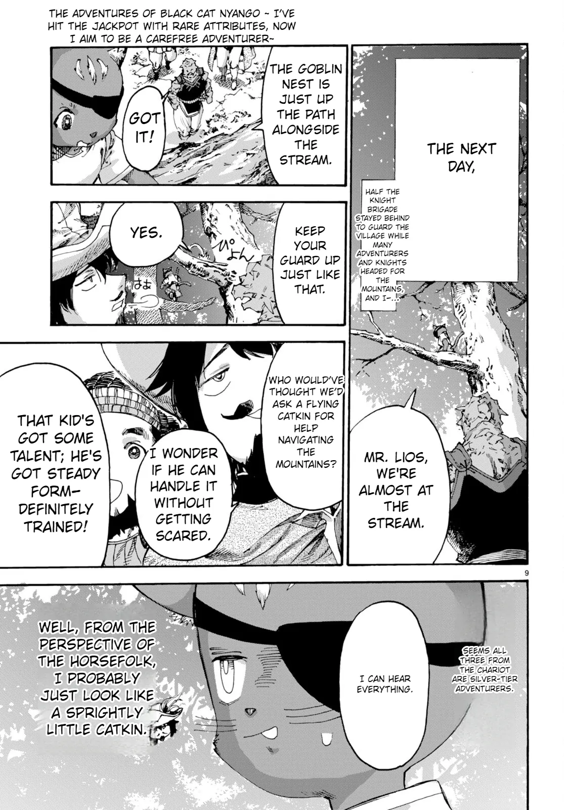 The Adventures of Black Cat "Nyango": Since I got a rare attribute, I aim to be a carefree adventurer. Chapter 12 - page 10