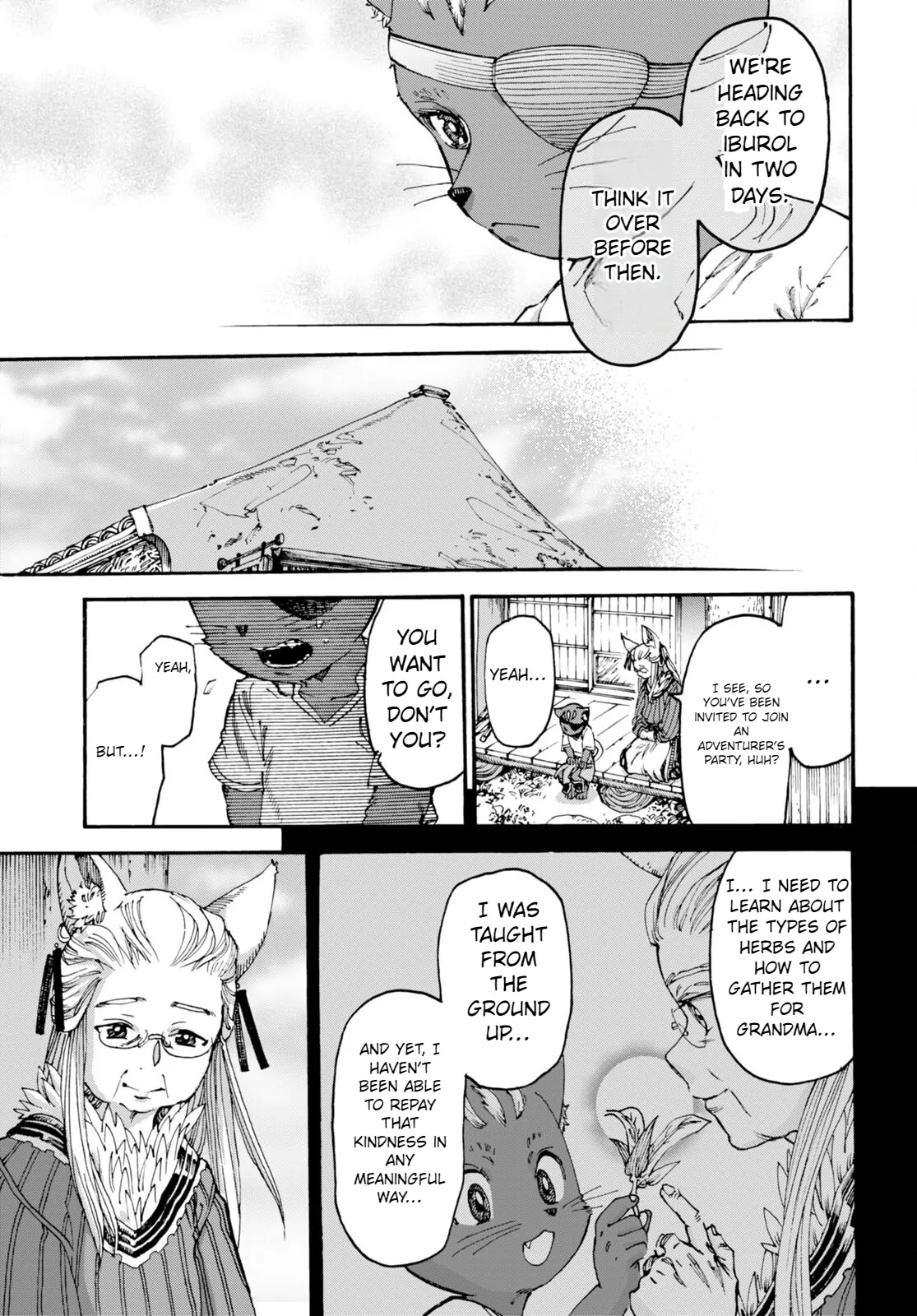 The Adventures of Black Cat "Nyango": Since I got a rare attribute, I aim to be a carefree adventurer. Chapter 12 - page 32