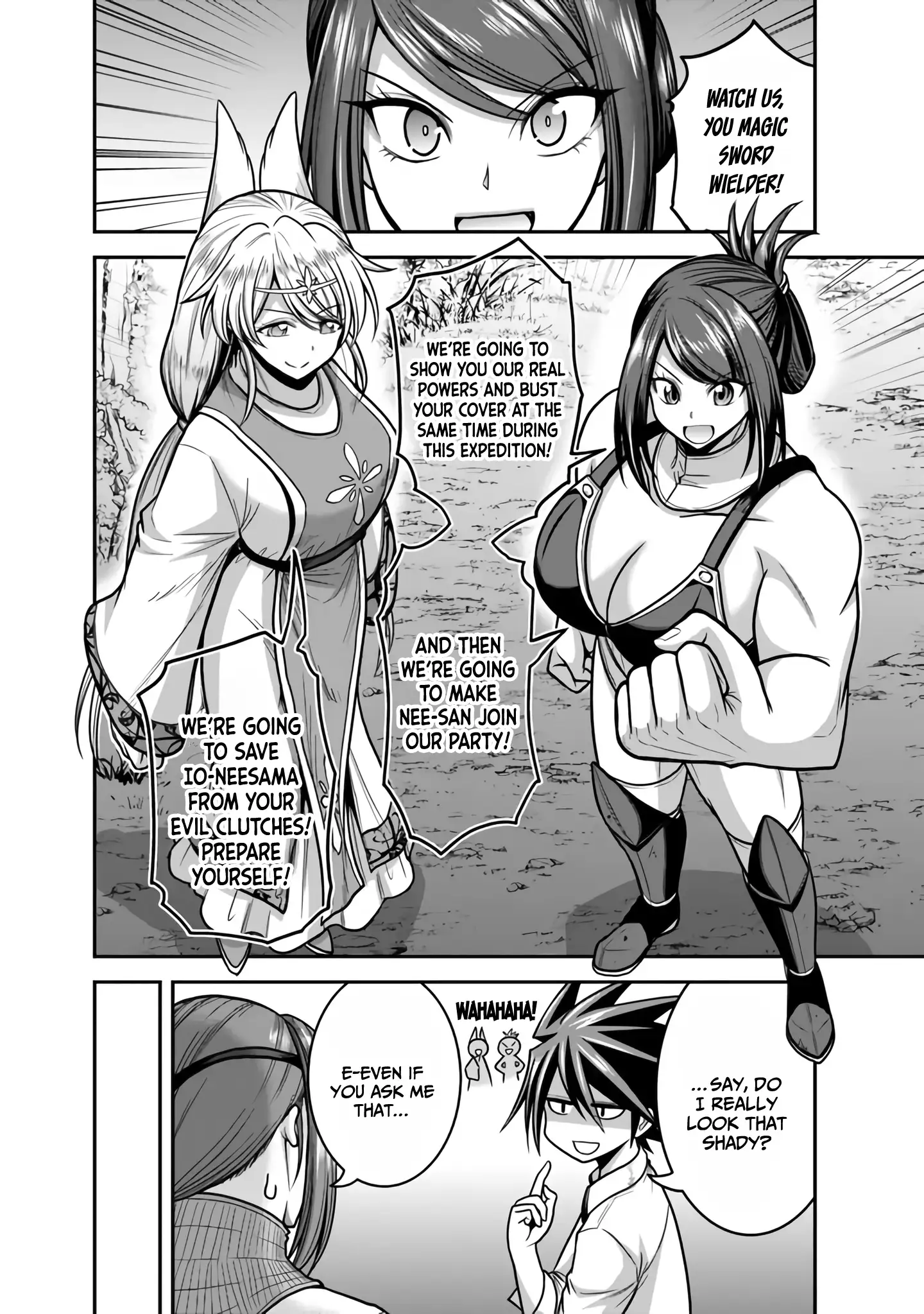 Kujibiki Tokushou Musou Harem-Ken Chapter 45 - page 33
