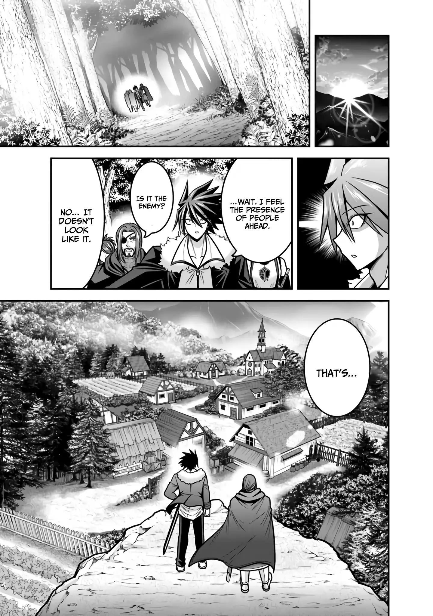 Kujibiki Tokushou Musou Harem-Ken Chapter 45 - page 34
