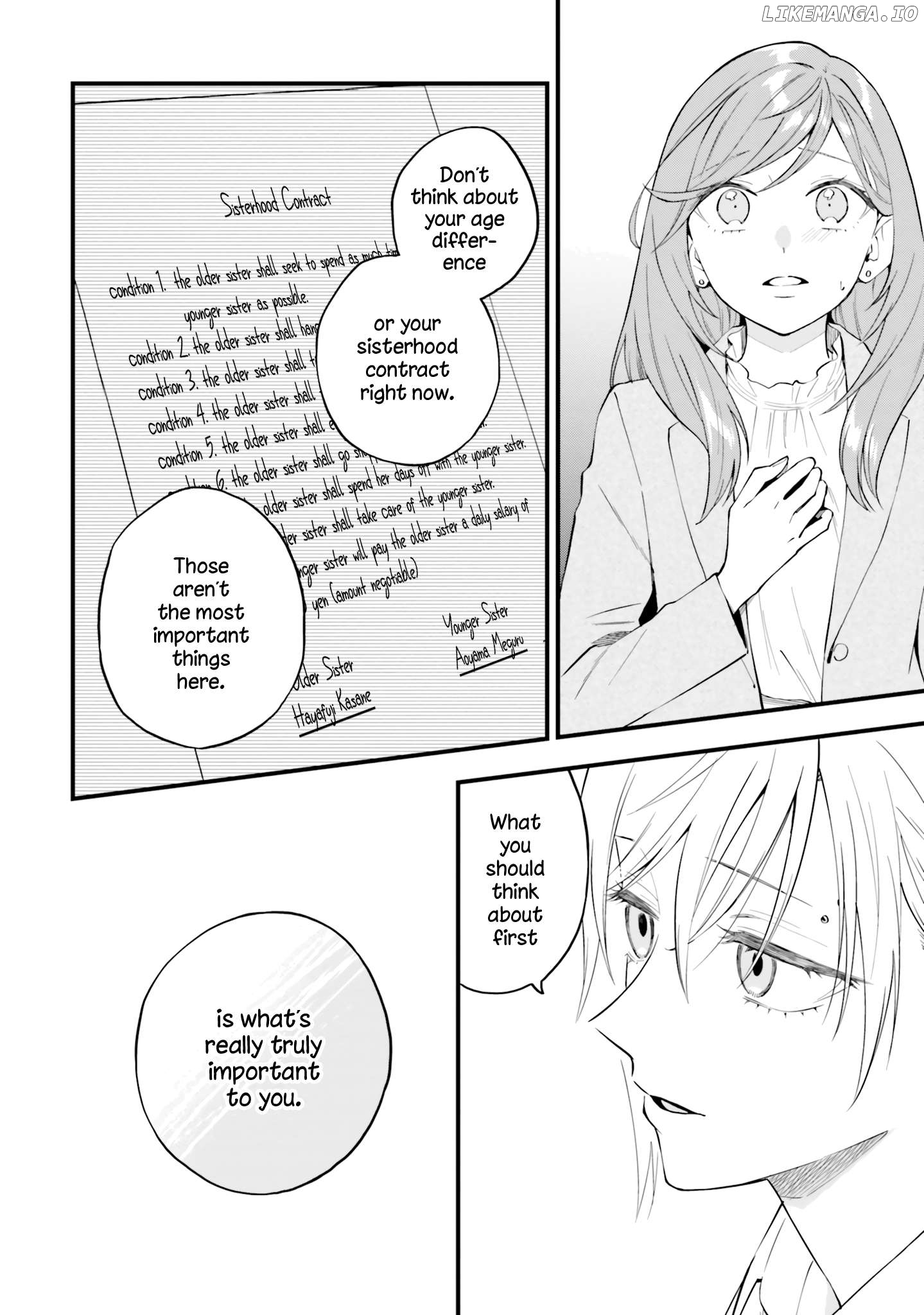 Keiyaku Shimai Chapter 17 - page 20