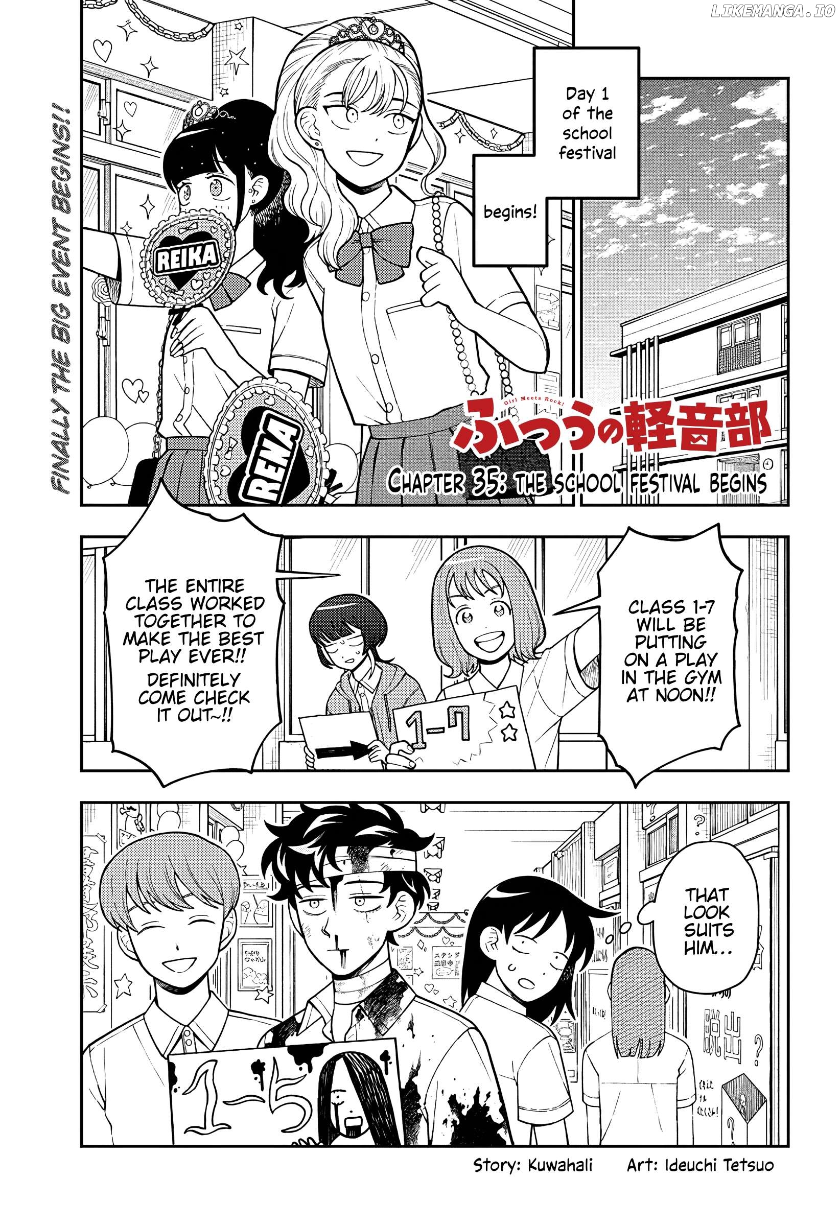 Girl meets Rock! Chapter 35 - page 1