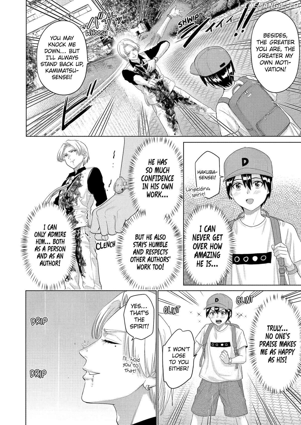 Koukousei WEB Sakka no Mote Seikatsu "Anta ga Kami Sakka na Wakenai desho" to Boku wo Futta Osananajimi ga Koukaishiteru kedo Mou Osoi Chapter 31 - page 14