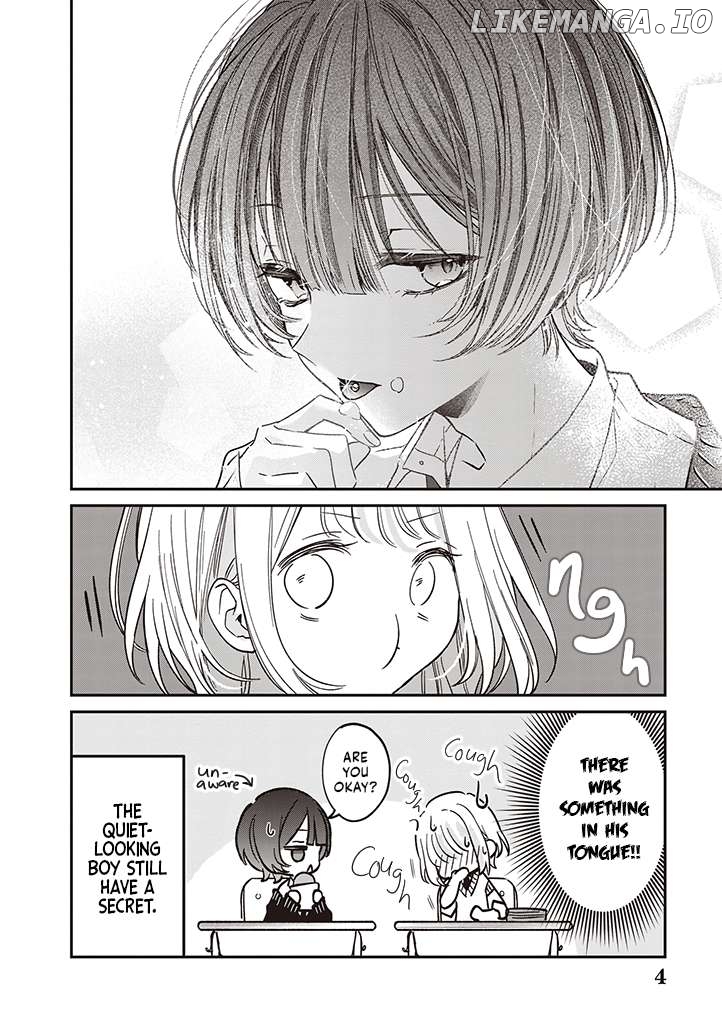 Otonashi-sou na Danshi no Tondemonai Himitsu wo Shite Shimatta Chapter 3 - page 5