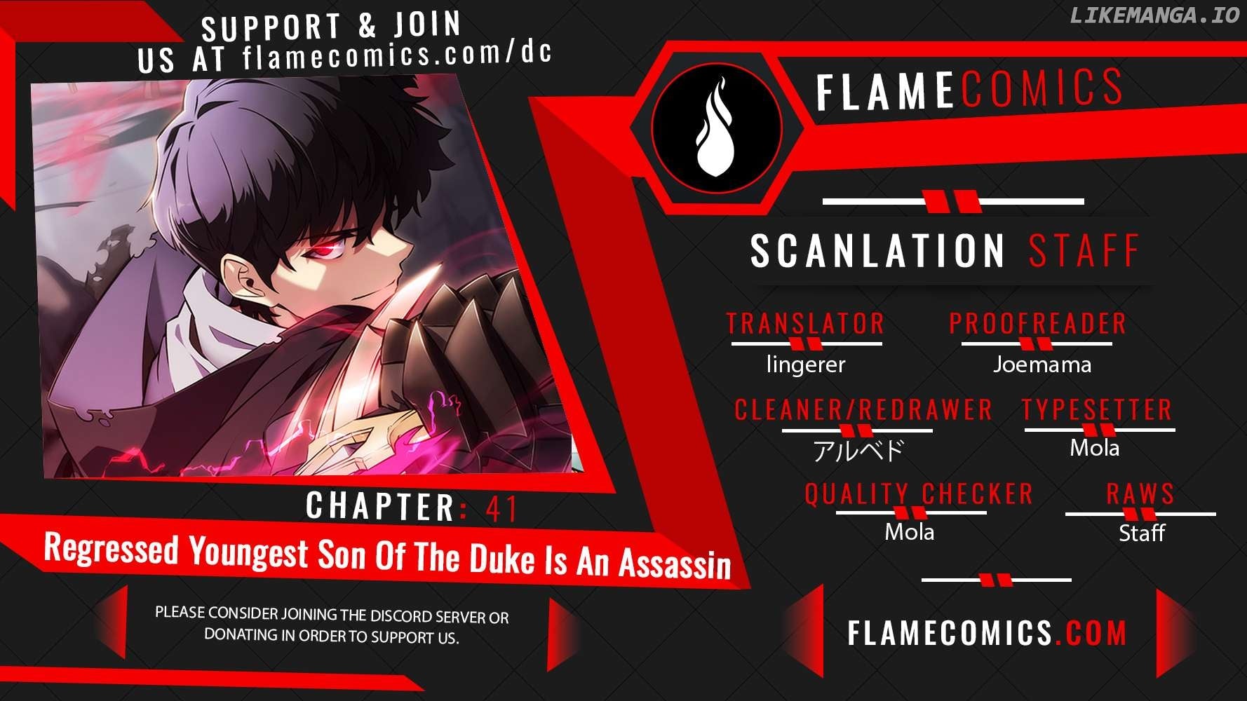 The Regressed Son of a Duke is an Assassin Chapter 41 - page 1