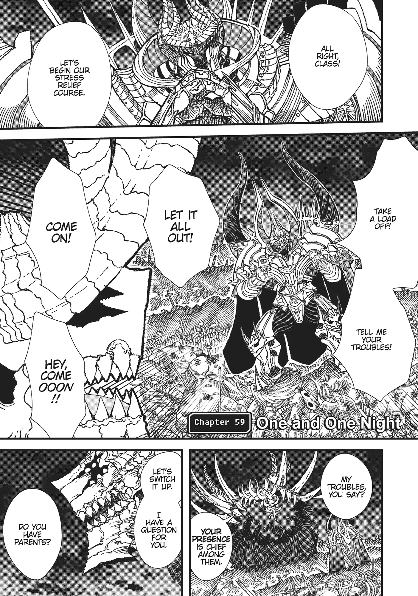 The Comeback Of The Demon King Who Formed A Demon's Guild After Being Vanquished By The Hero Chapter 59 - page 1