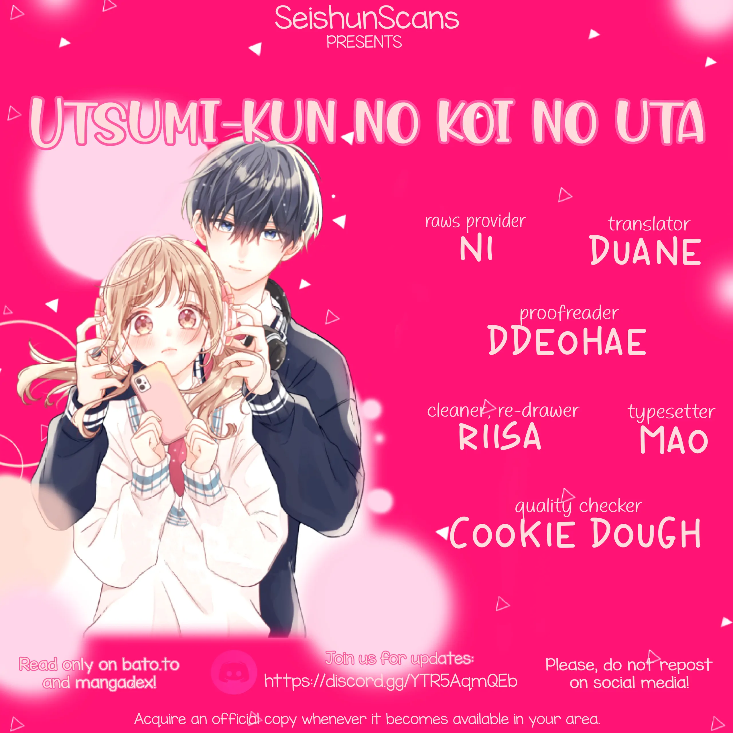 Utsumi-kun no Koi no Uta Chapter 6 - page 1