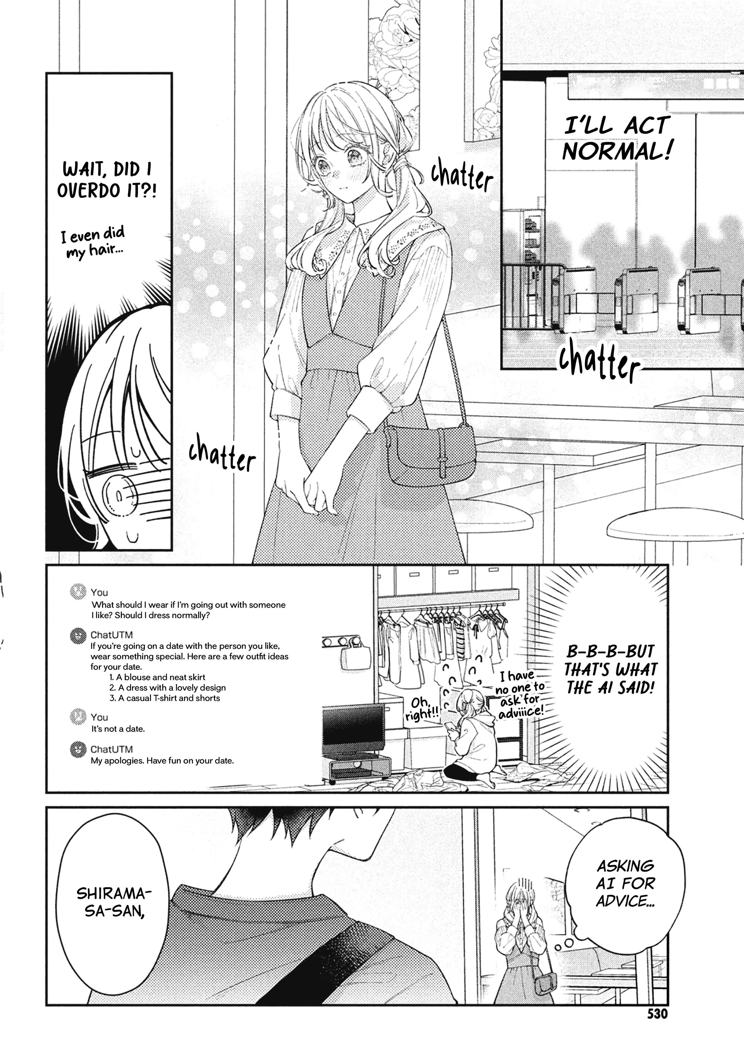Utsumi-kun no Koi no Uta Chapter 6 - page 17